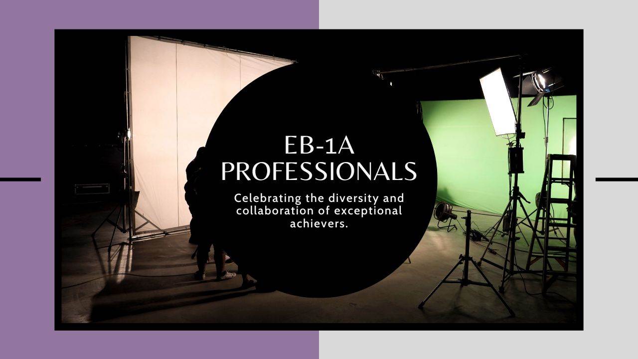 EB-1A recommendation letter for professionals